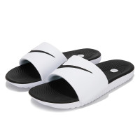 耐克(NIKE)童鞋女鞋 2023夏季新款运动沙滩鞋透气轻便休闲一字拖拖鞋 819352-100