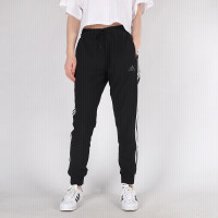 阿迪达斯(adidas) 女裤2023春季新款运动裤跑步卫裤训练舒适透气休闲收口小脚裤 经典款FT0642