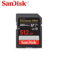 闪迪SD存储卡U3 C10 512GB 4K至尊超极速版 读速200MB/s 写速140MB/s