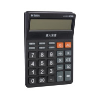 晨光(M&G)ADG98818计算器 12位大屏幕计算器 黑色语音型计算器 单个