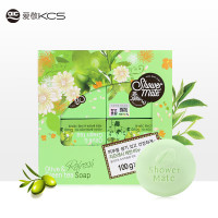 爱敬香皂橄榄绿茶100g*4/盒