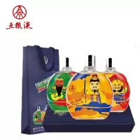 五粮液总厂干一杯刘关张46度浓香型118ml*3礼盒款白酒中秋佳节送礼
