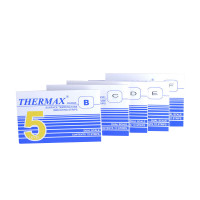 长斻净洁 温度纸 49~71(±2)度 五格温度热敏试纸垂直自动粘贴式 一包装