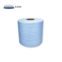 金佰利 无纺布 单张尺寸:34*23cm(±3cm)500张/卷 颜色:蓝色 一卷装