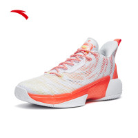 ANTA[进击4代]篮球鞋男水泥克星外场实战球鞋透气缓震运动鞋男男鞋安踏白/鹅黄/...