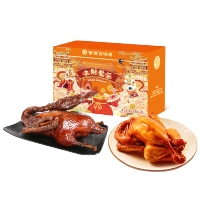 紫燕百味鸡熟食礼盒鸡鸭熟食腊味丰财聚宝710g AJ1130