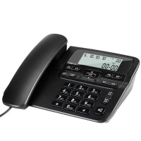 得力(deli) 企业优选 固定电话机(黑、白)