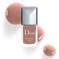 迪奥(Dior)指甲油炫亮持久滋养强韧打底显白美甲底油 449#肉桂棕