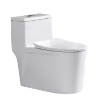 米囹 家用抽水马桶防溅水坐便器715*380*707 705*600