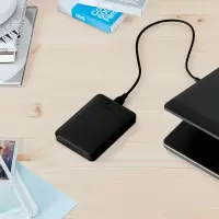 西部数据(WD)2TB 移动硬盘 USB3.0 Elements 新元素系列2.5英寸