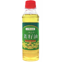 一苇农佳 一级清香菜籽油400ml 压榨菜籽油食用油 自然清香