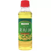 一苇农佳 一级清香菜籽油400ml 压榨菜籽油食用油 自然清香
