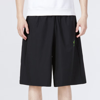 阿迪达斯 (adidas)男裤2023夏季新款运动裤跑步健身训练休闲裤透气宽松五分裤短裤 GP7197