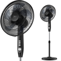 美的FSA40YD 电风扇升降落地扇16吋五叶大风