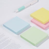 齐心(Comix)便利贴4色/400张/76x76mm便签纸贴纸/易事贴/记事贴留言笔记本子 办公文具 D6005 2包