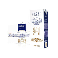 蒙牛 特仑苏纯牛奶 250mL×12盒礼盒装早餐全脂牛奶 单位:箱