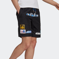 阿迪达斯(Adidas)三叶草男裤 新款运动裤跑步训练透气休闲短裤五分裤 HA4745