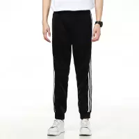 阿迪达斯 (adidas) 男裤 2023夏季运动裤跑步健身训练舒适透气休闲梭织长裤 H31304