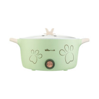 小熊多功能电火锅春意绿1500W DHG-P50G5
