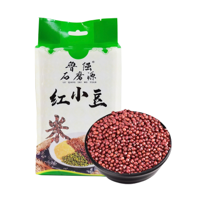 鲁强石磨源 红小豆 1kg 豆香浓郁 出沙软糯 酥田袋装