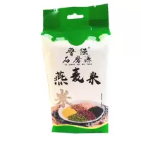 鲁强石磨源 燕麦 1kg 粗粮 五谷杂粮 酥田袋装