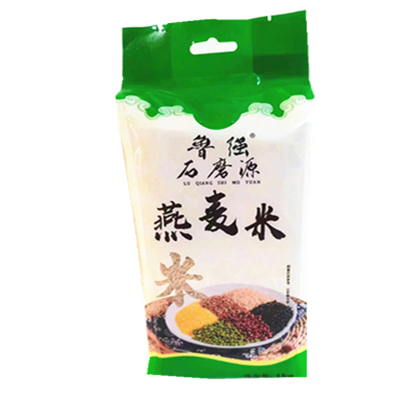 鲁强石磨源 燕麦 1kg 粗粮 五谷杂粮 酥田袋装