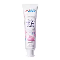 佳洁士双色锁白牙膏 去黄去牙渍防渍含氟清新口气 120g*3支(冈山梦白桃+清新雪樱香*2)