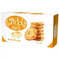 好吃点 甄好曲奇饼干黄油味208g*3 1件(货期3-5天)