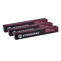 星巴克胶囊咖啡3盒(30粒)口味随机发货 兼容Nespresso咖啡机