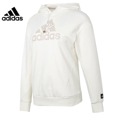 阿迪达斯 (adidas)2023春季女子运动休闲连帽卫衣套头衫HZ2994