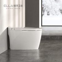 宜来卫浴轻智能抗菌加热座圈小户型自动冲水一体式马桶