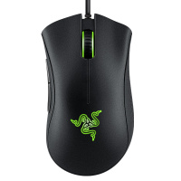 雷蛇(Razer) 炼狱蝰蛇标准版有线鼠标 电竞游戏 右手通用型 吃鸡/LOL/CS GO游戏鼠标 黑色 单位:个
