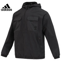 阿迪达斯 (adidas)男装23夏季新款运动服上衣健身训练梭织防风夹克外套潮 IA6959