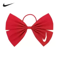 耐克(NIKE)女子发圈新款运动发带ins潮日系发饰Hair Bow蝴蝶结甜美头绳 CZ0545-657