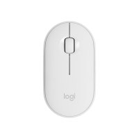 罗技(Logitech)LOGITECH PEBBLE鼠标 无线蓝牙鼠标 办公鼠标 女性鼠标对称鼠标 鹅卵石造型 米白色