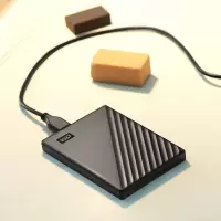 西部数据WD随行版1T便携式存储 黑色