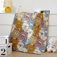 儿童全棉纱布毛巾被毯子