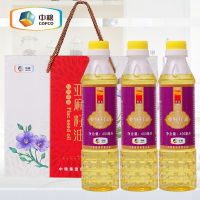 福临门 中粮 亚麻籽油1.2L礼盒B款(亚麻籽油400ml*3)