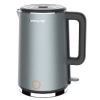 九阳(Joyoung) 电水壶家用1.7L低音烧水壶自动断电食品级304双层钢杯体开水煲K17FD-W750