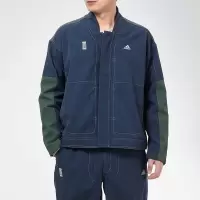 阿迪达斯(adidas)外套男装 23夏季新款武极系列运动服时尚休闲牛仔训练服梭织夹克 GP0905