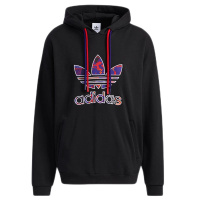 阿迪达斯 (adidas) 三叶草新款男装运动休闲连帽透气舒适卫衣套头衫GP1865