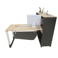 鸿业盛大 FSH90-0203B办公家具电脑桌简约现代1.6米职员办公桌主管桌经理桌1600L*1400W*1150H