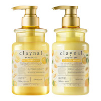 蓬派 氨基酸柚子洗护套装 氨基酸天然矿物泥健发丰盈洗发水 柚子450ml+蓬派氨基酸柔韧滋养护发素 柚子450ml