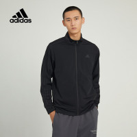 阿迪达斯 (adidas)男子户外防风休闲日常百搭简约针织夹克外套t H46101