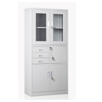 鸿业盛大(HONG YE SHENG DA)环保喷塑偏三斗内保办公柜款(850L*390W*1800H)