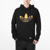 阿迪达斯 (adidas)男装 2023春季新款潮流时尚复古休闲健步卫衣套头衫 HC2789