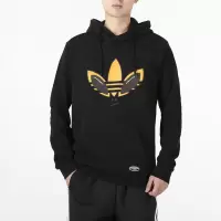阿迪达斯 (adidas)男装 2023春季新款潮流时尚复古休闲健步卫衣套头衫 HC2789