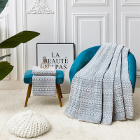 FIRS/杉杉 爱意生活剪花绒毯 180*200cm-QFS-20912