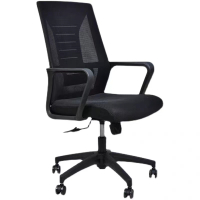 梦霖霏会议椅 黑色网布 可定制