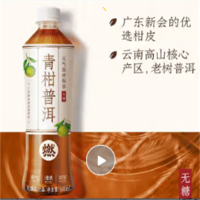 元气森林青柑普洱 500ml*15瓶(单位:箱)